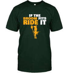 If the broom fits, ride it funny Halloween Witch Men's T-Shirt Men's T-Shirt - HHHstores