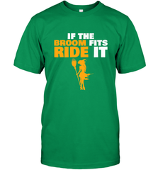 If the broom fits, ride it funny Halloween Witch Men's T-Shirt Men's T-Shirt - HHHstores