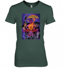 Marvel Ghost Rider Baby Thanos Comic Cover Women's Premium T-Shirt Women's Premium T-Shirt - HHHstores