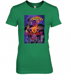 Marvel Ghost Rider Baby Thanos Comic Cover Women's Premium T-Shirt