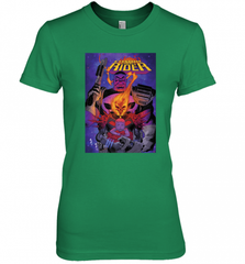 Marvel Ghost Rider Baby Thanos Comic Cover Women's Premium T-Shirt Women's Premium T-Shirt - HHHstores
