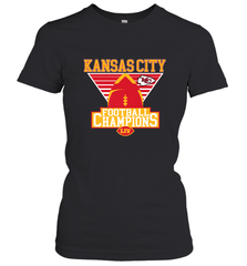 Kansas City Old School Football _ The City Of Champions LIV Women's T-Shirt Women's T-Shirt - HHHstores