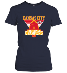 Kansas City Old School Football _ The City Of Champions LIV Women's T-Shirt Women's T-Shirt - HHHstores