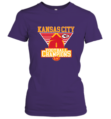 Kansas City Old School Football _ The City Of Champions LIV Women's T-Shirt Women's T-Shirt - HHHstores