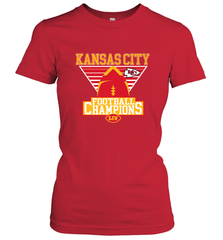 Kansas City Old School Football _ The City Of Champions LIV Women's T-Shirt Women's T-Shirt - HHHstores