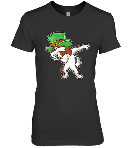 Dabbing Irish Setter Dog Leprechaun St Patricks Day Ireland Women's Premium T-Shirt Women's Premium T-Shirt / Black / XS Women's Premium T-Shirt - HHHstores