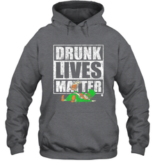 Drunk Lives Matter Leprechaun St Patricks Day Hooded Sweatshirt Hooded Sweatshirt - HHHstores