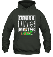 Drunk Lives Matter Leprechaun St Patricks Day Hooded Sweatshirt Hooded Sweatshirt - HHHstores