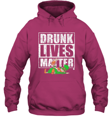 Drunk Lives Matter Leprechaun St Patricks Day Hooded Sweatshirt Hooded Sweatshirt - HHHstores