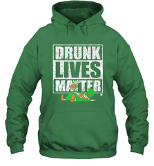 Drunk Lives Matter Leprechaun St Patricks Day Hooded Sweatshirt Hooded Sweatshirt - HHHstores