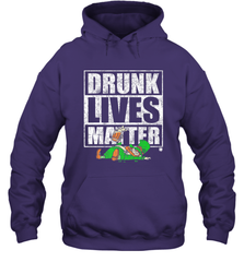Drunk Lives Matter Leprechaun St Patricks Day Hooded Sweatshirt Hooded Sweatshirt - HHHstores