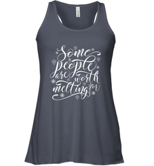 Some People Are Worth Melting For Women's Racerback Tank Women's Racerback Tank - HHHstores