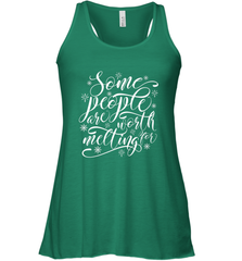 Some People Are Worth Melting For Women's Racerback Tank Women's Racerback Tank - HHHstores