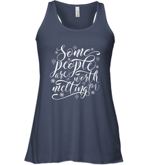 Some People Are Worth Melting For Women's Racerback Tank Women's Racerback Tank - HHHstores