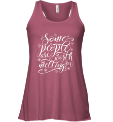 Some People Are Worth Melting For Women's Racerback Tank Women's Racerback Tank - HHHstores