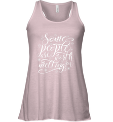 Some People Are Worth Melting For Women's Racerback Tank Women's Racerback Tank - HHHstores