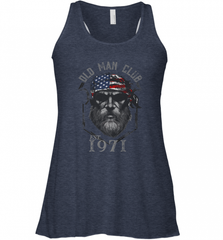 Old Man Club_ Established 1971 Women's Racerback Tank Women's Racerback Tank - HHHstores