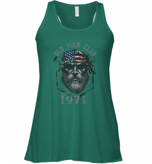 Old Man Club_ Established 1971 Women's Racerback Tank Women's Racerback Tank - HHHstores