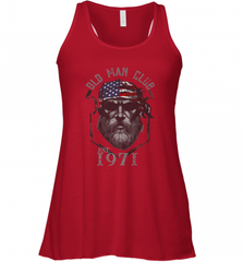 Old Man Club_ Established 1971 Women's Racerback Tank Women's Racerback Tank - HHHstores