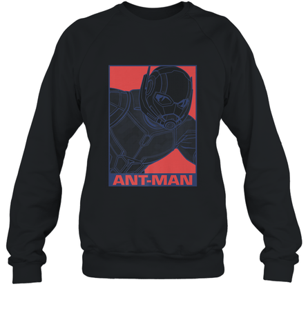 Marvel Avengers Endgame Ant Man Pop Art Crewneck Sweatshirt Crewneck Sweatshirt / Black / S Crewneck Sweatshirt - HHHstores