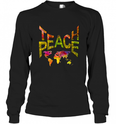 Teach Peace  prime Tshirt Nadine May Long Sleeve T-Shirt