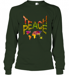 Teach Peace  prime Tshirt Nadine May Long Sleeve T-Shirt Long Sleeve T-Shirt - HHHstores