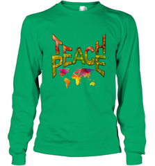Teach Peace  prime Tshirt Nadine May Long Sleeve T-Shirt Long Sleeve T-Shirt - HHHstores