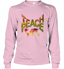 Teach Peace  prime Tshirt Nadine May Long Sleeve T-Shirt Long Sleeve T-Shirt - HHHstores