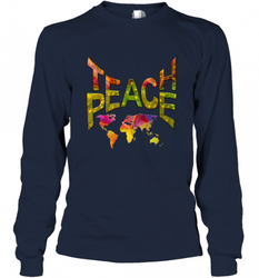 Teach Peace  prime Tshirt Nadine May Long Sleeve T-Shirt