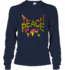Teach Peace  prime Tshirt Nadine May Long Sleeve T-Shirt Long Sleeve T-Shirt - HHHstores