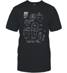 Aqua Teen Hunger Force Master Shake Sculptin Diagram Men's T-Shirt Men's T-Shirt - HHHstores
