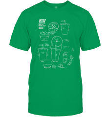 Aqua Teen Hunger Force Master Shake Sculptin Diagram Men's T-Shirt Men's T-Shirt - HHHstores