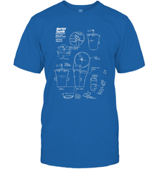 Aqua Teen Hunger Force Master Shake Sculptin Diagram Men's T-Shirt Men's T-Shirt - HHHstores