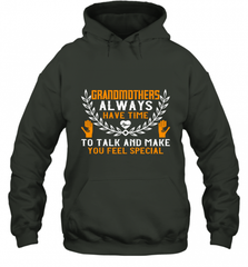 Grandmothers always have time Hooded Sweatshirt Hooded Sweatshirt - HHHstores