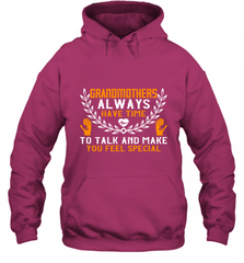 Grandmothers always have time Hooded Sweatshirt Hooded Sweatshirt - HHHstores