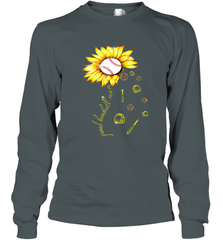 Baseball Proud Sunflower Long Sleeve T-Shirt Long Sleeve T-Shirt - HHHstores