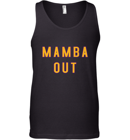 Mamba Out Limited Edition Farewell Tribute Men's Tank Top Men's Tank Top / Black / XS Men's Tank Top - HHHstores