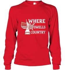 Where liberty dwells, there is my country 01 Long Sleeve T-Shirt Long Sleeve T-Shirt - HHHstores