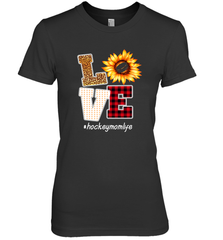 Love Hockey Mom Life Design Women's Premium T-Shirt Women's Premium T-Shirt - HHHstores
