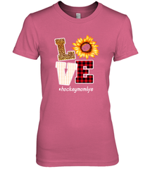 Love Hockey Mom Life Design Women's Premium T-Shirt Women's Premium T-Shirt - HHHstores