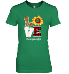 Love Hockey Mom Life Design Women's Premium T-Shirt Women's Premium T-Shirt - HHHstores
