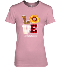 Love Hockey Mom Life Design Women's Premium T-Shirt Women's Premium T-Shirt - HHHstores