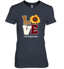 Love Hockey Mom Life Design Women's Premium T-Shirt Women's Premium T-Shirt - HHHstores