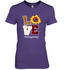 Love Hockey Mom Life Design Women's Premium T-Shirt Women's Premium T-Shirt - HHHstores