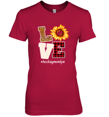 Love Hockey Mom Life Design Women's Premium T-Shirt Women's Premium T-Shirt - HHHstores
