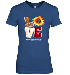 Love Hockey Mom Life Design Women's Premium T-Shirt Women's Premium T-Shirt - HHHstores
