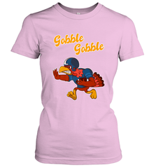 Turkey Football Shirt Funny Thanksgiving Turkey Gobble Gift Women's T-Shirt Women's T-Shirt - HHHstores