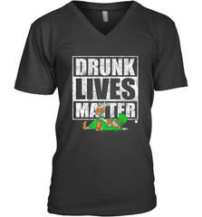 Drunk Lives Matter Leprechaun St Patricks Day Men's V-Neck Men's V-Neck - HHHstores