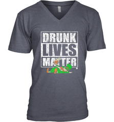 Drunk Lives Matter Leprechaun St Patricks Day Men's V-Neck Men's V-Neck - HHHstores