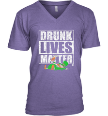 Drunk Lives Matter Leprechaun St Patricks Day Men's V-Neck Men's V-Neck - HHHstores